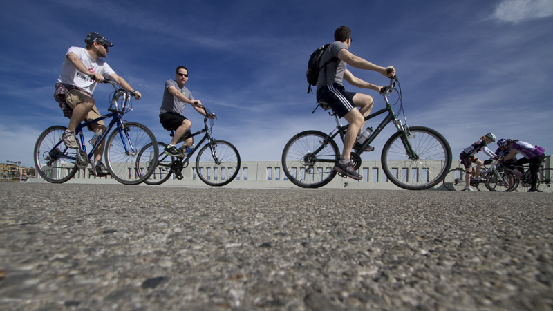 Bike bridge