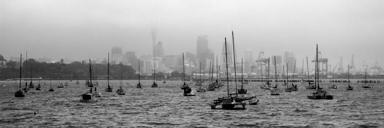 City in Clouds - Auckland - New Zealand