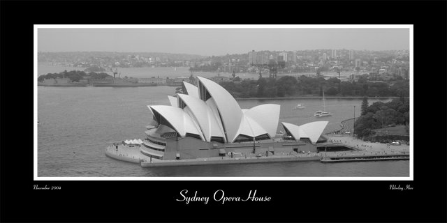 Sydney Opera House - Framed