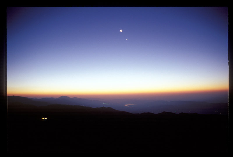moon and star