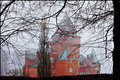 Big house, dreary day