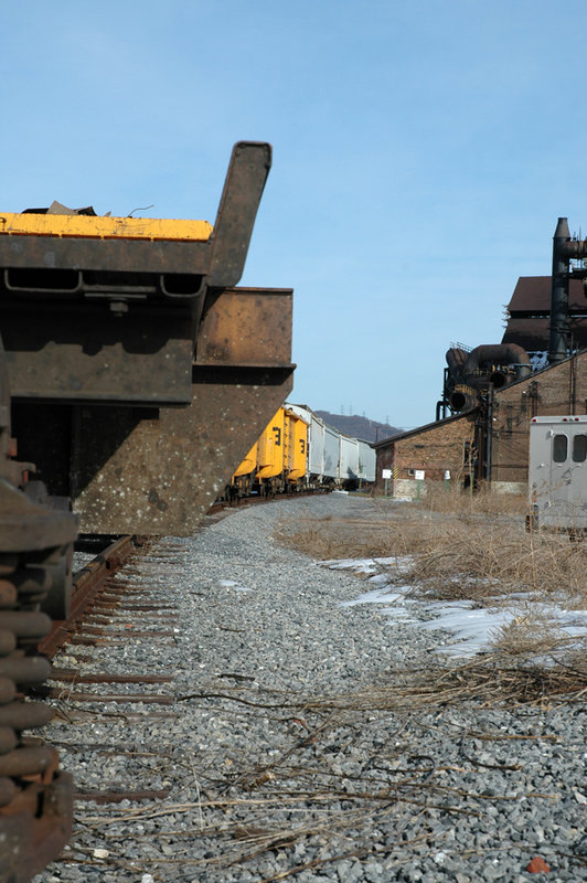 Factory & Parked Train