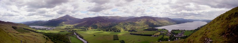 Loch Rannoch and Loch Tummel