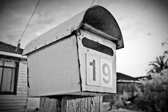 Rusting Letterbox