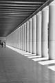 hallway of columns