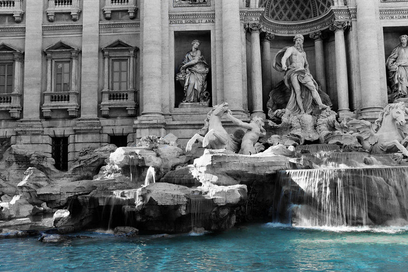 trevi fountain