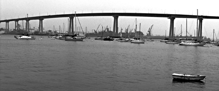 Coronado Bay Bridge, San Diego, California