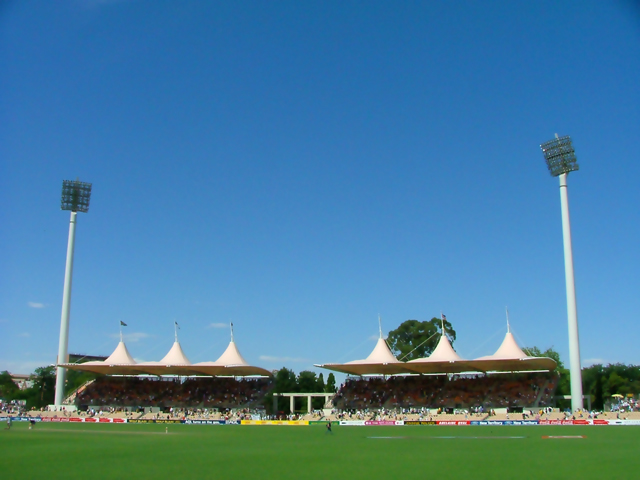 The Adelaide Oval on Test Match Day