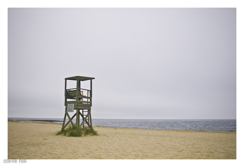 Lifeguard Chair on Red River Beach