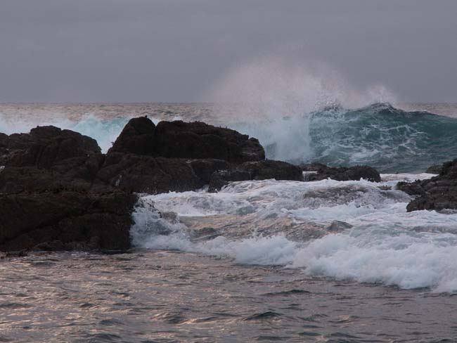 Sea meets shore