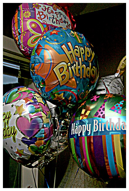 Happy Birthday Balloons  Day 5