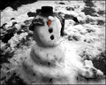 "Frosty the Beheaded Snowman"