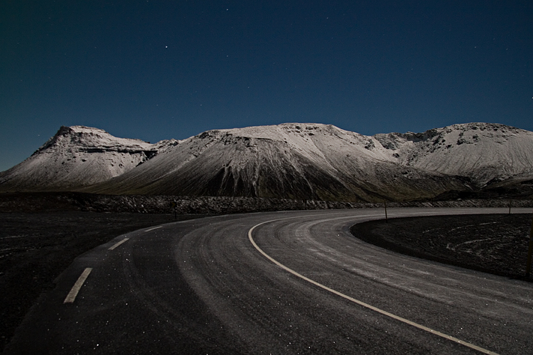Frosty road