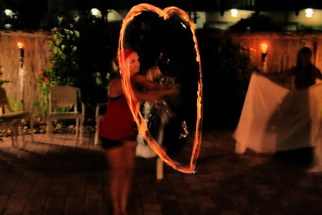 Fire Twirler & Gipsy Dancers