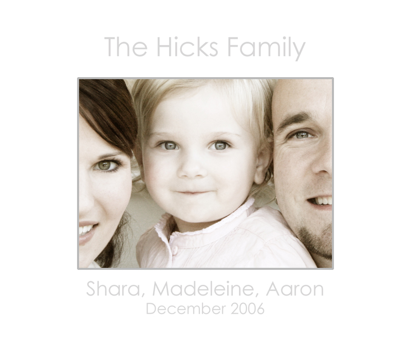 Family Portrait - Hicks