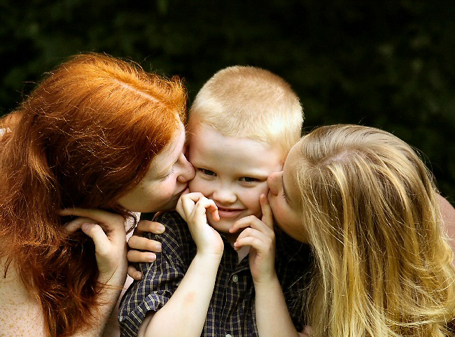 Kissing Josh