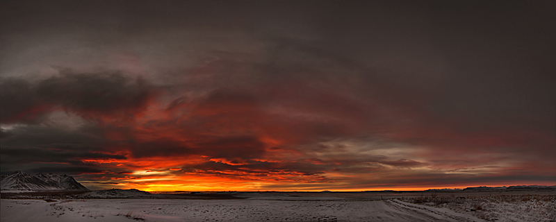 Sunset panorama