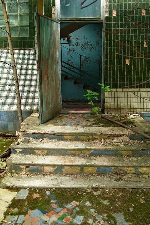 school entrance