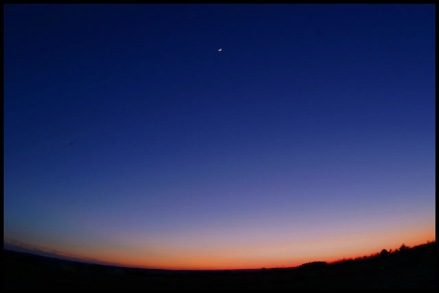 Lonely moon