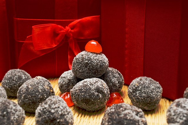 Chocolate Bourbon Balls 2