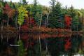 Autumn Pond in Upstate Maine