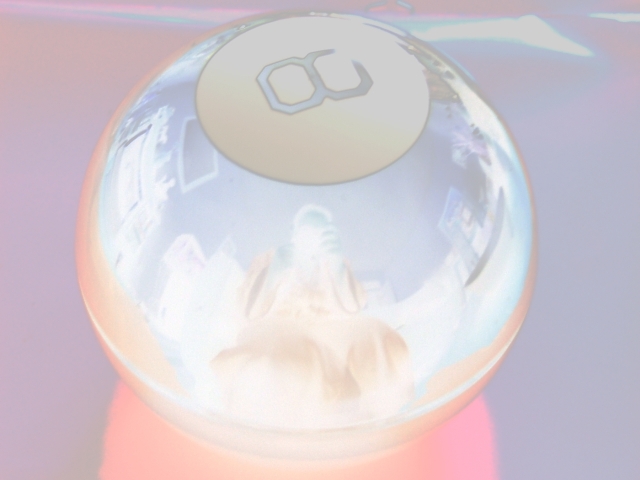Reflection in an Eight Ball