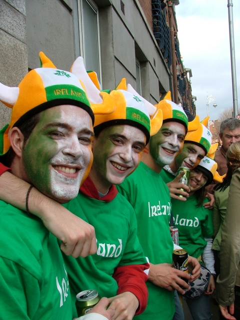 St. Paddys Day, Group Portrait