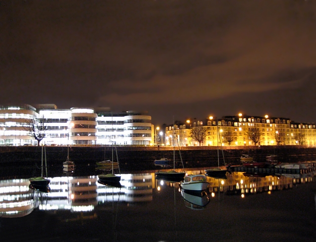 Waterside at Night