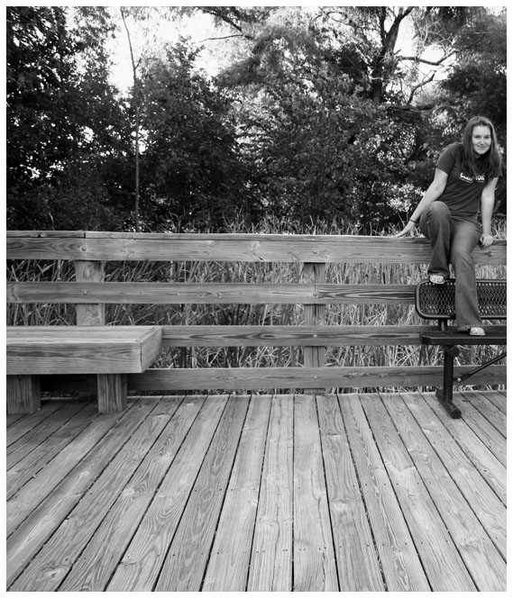 alone on the dock