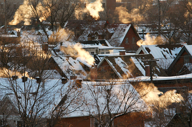 winter roof tops