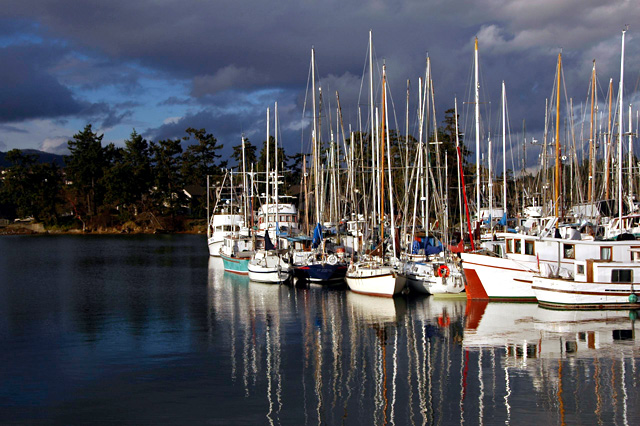 Tsehum Harbour Boats