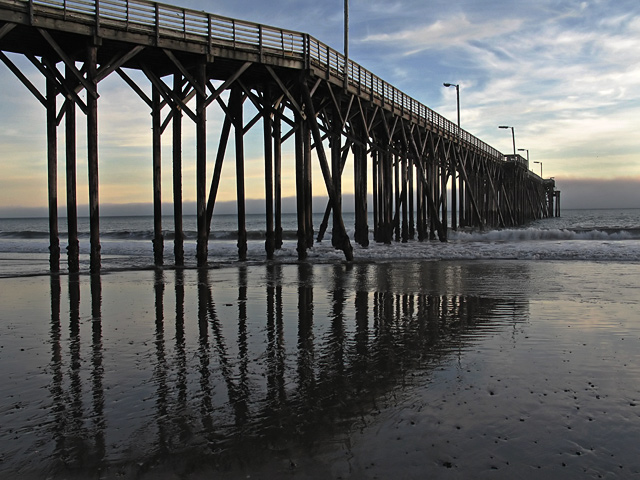 San Simeon Pier @ Sunset #1