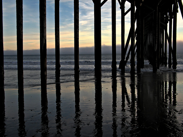 San Simeon Pier @ Sunset #2
