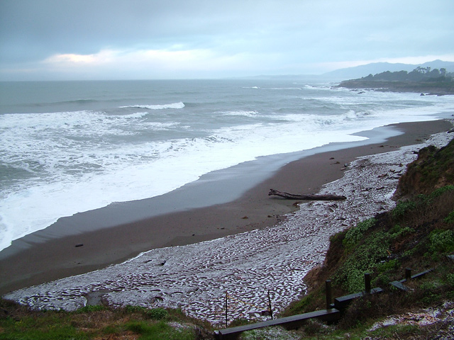Moonstone Beach Hail