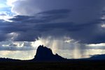 Rain at Shiprock