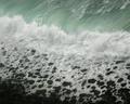 Wave Crashing on Rocks