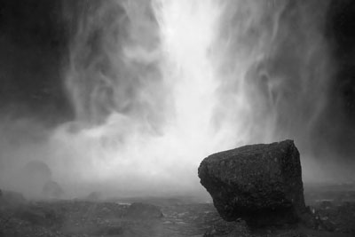 B&W Waterfall