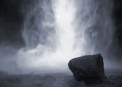 Blue Waterfall