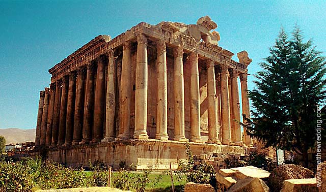 Lebanon - Baalbek - Temple of Bacchus.jpg