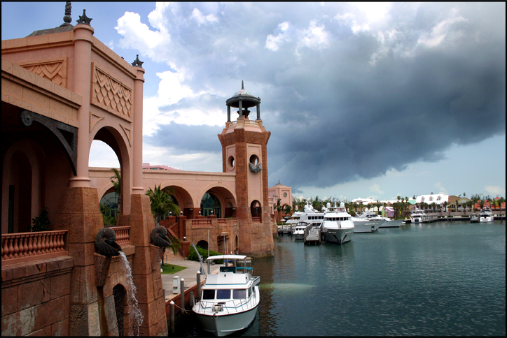 Storms roll in