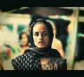 the woman with the scarf