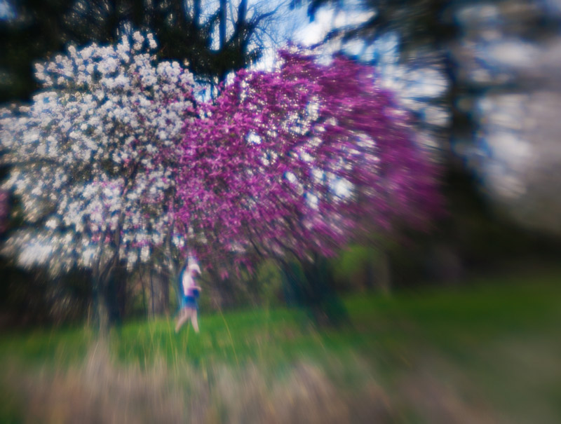 Girl in Arboretum