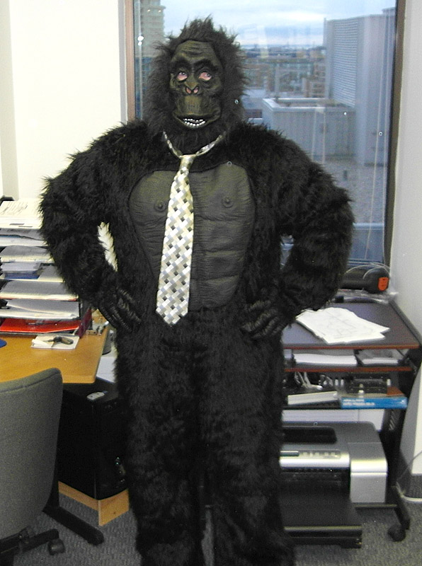 gorilla suit