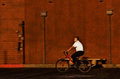 Man on a Red Bicycle