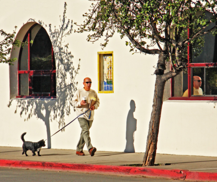 A Man and His Dog