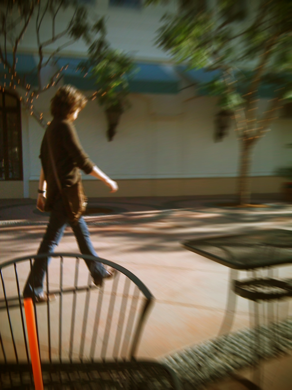 Mallscape with Drinking Straw