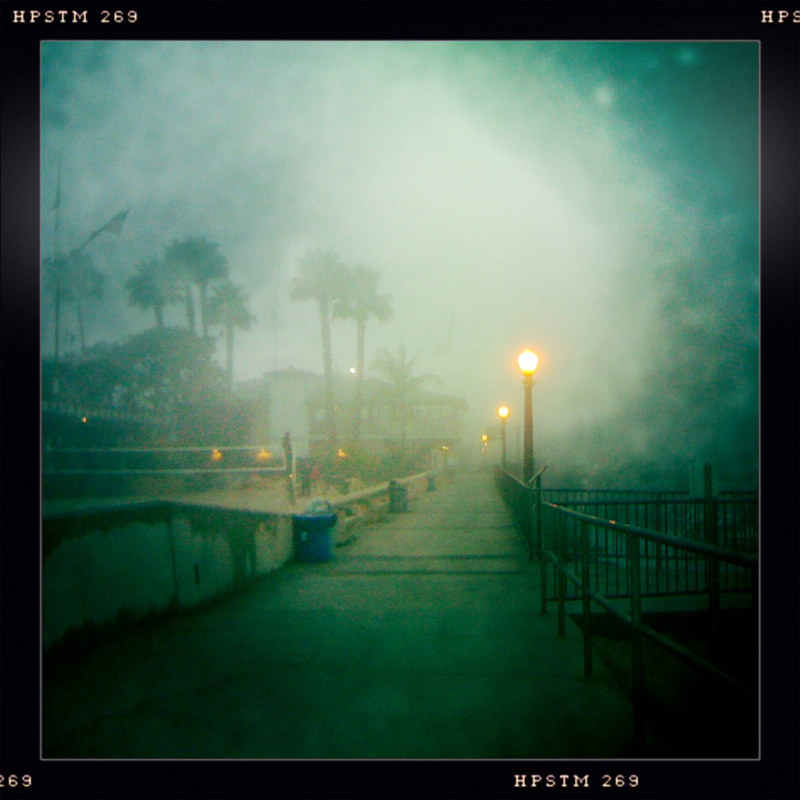 Harbor Walk in the Fog