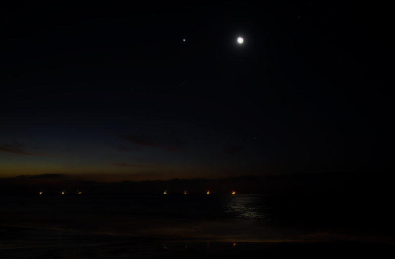 Moon and Stars