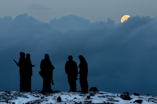 Moonlight shadows