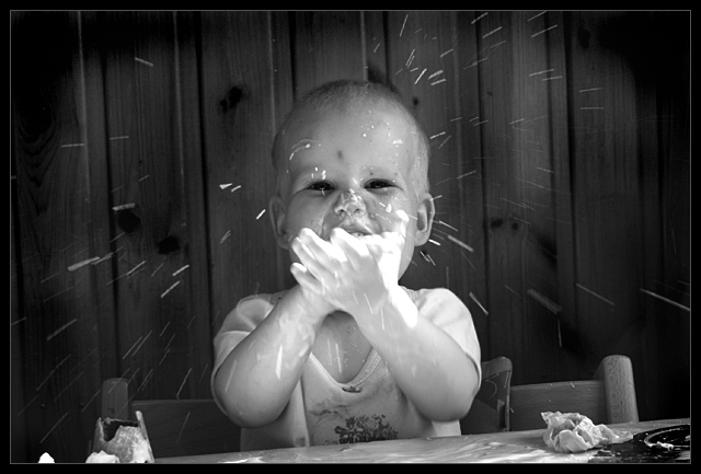 Fun making a mess